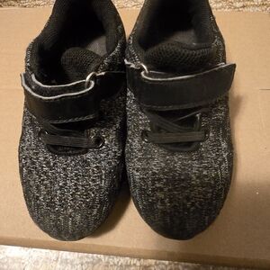 Rivalry Threads Black and Gray Kids Sneakers